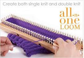 We don't have to purl a single stitch in the traditional way if we use both boards to make a single board fabric. Authentic Knitting Board All In One Loom Just Got This In The Mail Yesterday Can T Wait To Use It Knitting Loom Knitting Patterns Loom Knitting