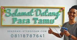See more of selamat datang on facebook. Styrofoam Selamat Datang Pernikahan