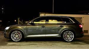 Audi Sq7 Daytona Grey With Axe Ex30 22x10 5 Et25 And 295 30 22 Suv Car Daytona Audi