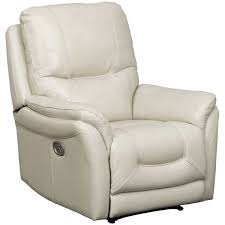 Relax In The Stolpen Cream Leather Power Recliner By Ashley Furniture Best Selection Lowest Prices Anywhere In Lea Recliner Power Recliners Leather Recliner