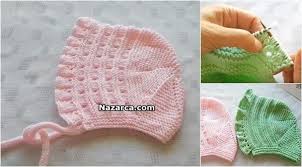 Orgu Ingiliz Usulu Bebek Sapka Tarifi Nazarca Com Orgu Bebek Sapka