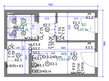 Look for a house electrical wire color code guide: Electrical Wiring Wikipedia