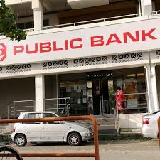 Auto teller machine (atm) cash deposit machine; Public Bank Harbour Trade Centre