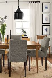 Room Board Adams Extension Table With Peyton Chairs Dining Room Furniture Modern Modern Dining Room Extension Table