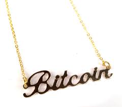 Gold bling hip hop bitcoin pendant zircon stainless steel long. Bitcoin Script Necklace Cryptocurrency Pendant