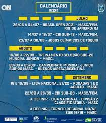 A competição acaba em 8 de agosto, um domingo, com a cerimônia de encerramento. Polo Aquatico Pab Divulga Calendario De Competicoes 2021