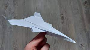 how to make a fast and long flying paper plane! - YouTube