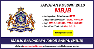 Jalan tengku azizah, bukit chagar, 80300 johor bahru (opposite of bukit chagar apartment). Jawatan Kosong 2019 Di Majlis Bandaraya Johor Bahru Mbjb Ejawatankini Com