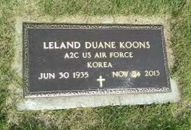 Leland Duane “Lee” Koons (1935-2013)
