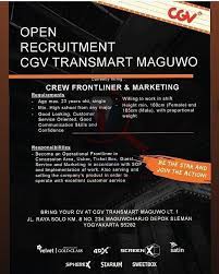 Jadikan dapur anda semakin cantik dan indah dengan rak dinding cantik ini. Lowongan Kerja Cgv Transmart Maguwo Lowongan Kerja Jogja Facebook
