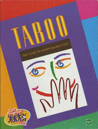 Write the word at the top of the rectangle. Taboo Board Game Boardgamegeek
