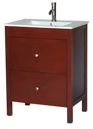 28 single bathroom vanity set. 28 Inch 18 Inch Deep Bathroom Vanity Modern Style Cherry Color 28 Wx18 Dx36 H S3022f