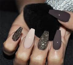 Black And White Acrylic Nail Ideas Acrylic Nail Ideas Dizajn Nogtej Manicure Coffin Nails Ombre Acrylic Nails Stiletto Acrylic Nails Classy Nail Designs Fall Nail Art Designs Nail Designs