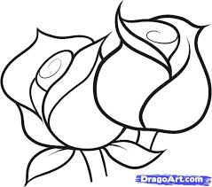 Coloring is a very useful hobby for kids. Image Result For Simple Line Drawing For Kids Simple Line Drawings Easy Flower Drawings Rose Drawing Simple