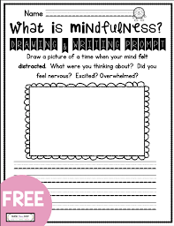 Mindfulness For Kids In 2020 Therapy Worksheets Social Emotional Learning Mindfulness For Kids