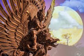 This is garuda linux, based on arch linux. Wooden Sculture Of Vishnu Mounted On Garuda With Full Moonlight Stock Photo Picture And Royalty Free Image Image 81698597