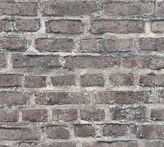 Die klassische farbe einer ziegelwand, rot, ist für größere zimmer gut geeignet, oder auch für die betonung von einzelnen bereichen, wie um einen kamin herum, an einem schlot oder auch um türen und fenster. Neue Bude 2 0 Tapete Stein Optik Ziegel Dunkelbraun Grau 36139 3