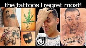 This video is not intended for professional tattooists,. The Tattoos I Regret Most Steve O Youtube