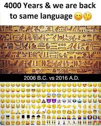 2006 Bc Vs 2016 Ad Emoji Funny Meme Funny Pictures Funny Memes Funny