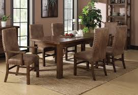Bradley S Furniture Etc Brown Dining Table Dining Table Chairs Emerald Home Furnishings