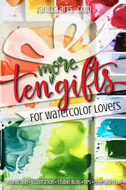 Watercolor painting is gaining the spark and interest of many painters today. Ten More Gifts Great Gifts For Watercolor Lovers Presents They Ll Actually Use Vanilla Arts Co