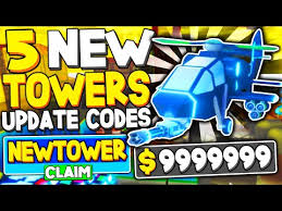 Here's a look at all of the currently available codes, as well as some you might have missed out on. New 5 Secret Chopper Tower Update Codes In Tower Defense Simulator Roblox Ø¯ÛŒØ¯Ø¦Ùˆ Dideo