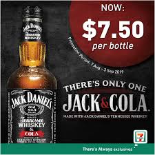 Maybe you would like to learn more about one of these? Jack Daniel S Cola Pre Mixed In Glass Bottle Sold At S Pore 7 Eleven From S 7 50 Mothership Sg News From Singapore Asia And Around The World
