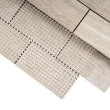 Reclaimed wood subway tiles are custom milled from recycled wyoming snow fences and are the industry's newest innovation to reclaimed wood interiors. Tilegen Rectangle 2 X4 Marble Subway Tile In Wooden Beige Floor And Wall Tile 10 Sheets 9 6sqft On Sale Overstock 27973201