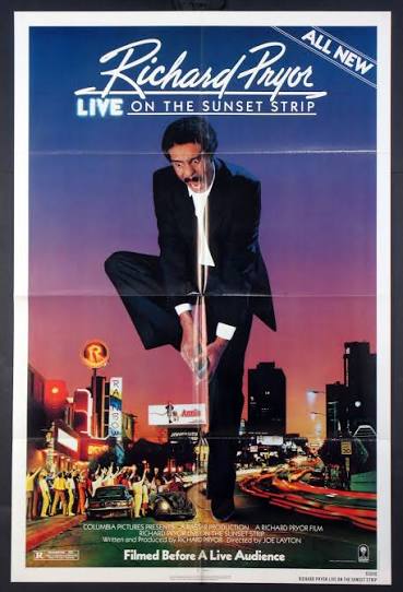 RICHARD PRYOR LIVE ON THE SUNSET STRIP Movie Poster (1982)