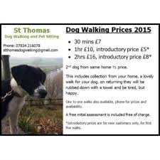 Average dog boarding rates are $25 per day, $40 per night, $150 per week, or $500 per month depending on where you live, the size of your dog, and how long of a stay your pet needs. How Much To Charge For Dog Walking And Sitting Uk Dogwalls