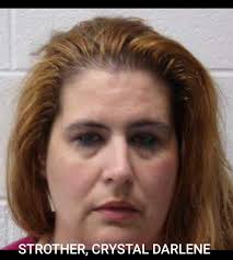Allegany busted: STROTHER, CRYSTAL DARLENE Times Booked :: 6 DOB ::  9/10/1976 May 31, 2018 :: FTA June 17, 2011 :: DRIVING W\O LICENSE June 10,  2011 :: PROBATION VIOLATION September 19,