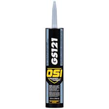 Use to seal all gutter connections in new or damaged gutters. Osi Gs121 10 Fl Oz Clear Gutter Sealant 1943973 The Home Depot