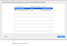 How To Set Language Other Than English As The Development Language And Base Localization Stack Overflow