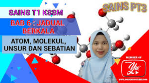 Muat turun nota nota sains: Sains Ting 1 Bab 6 Jadual Berkala Pengelasan Unsur Atom Molekul Unsur Dan Sebatian Youtube