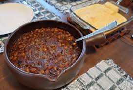 Ground beef, cooked and drained 1 can butter. Baked Beans With Beef Recipe Allrecipes