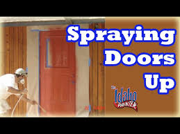 Have you tried painting a door before? How To Paint A Door While Not Taking It Down Painting A Door Youtube