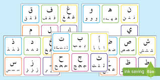 بطاقات الحروف وأشكالها المختلفة بطاقات
