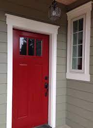 Designed to your personal taste, each of our front doors is made specific to your own style. Benjamin Moore Country Redwood Front Door Modern Exterior Cblanch Photography Painted Front Doors House Paint Exterior Exterior House Colors