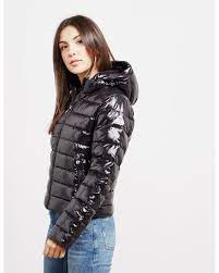 Pyrenex Spoutnic Shiny Jacket Black Shiny Jacket Puffer Jacket Women Jackets For Women