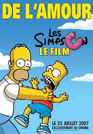 The simpsons are fairly surprised to find themselves in a movie; The Simpsons Movie 2007 Movie Posters 4 Of 7