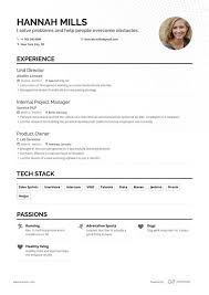 Free Resume Builder Online Resume Builder Enhancv Com