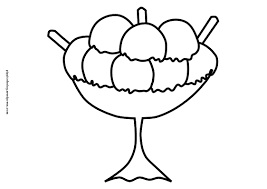 My favorites are cookie and raspberry with chocolate. Ice Cream Cup Coloring Page Pippi S Coloring Pages