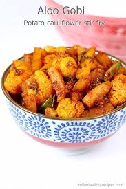 Aloo Gobi Stir Fried Potato Cauliflower In Onion Tomato Masala Serve With Rice Bread Or Roti Aloogobi Aloogobirecipe Aloo Gobi Recipes Gobi Recipes
