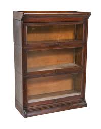 I purchased the white colored bookcase first and liked it so much, i bought the natural. Original Early 20th Century American Factory Office Varnished Oak Wood Three Unit Stackable Barrister Bookcase With Plate Glass Doors