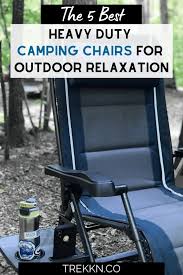 5 Best Heavy Duty Camping Chairs For Outdoor Relaxation In 2020 Camping Chairs Heavy Duty Camping Chair Camping
