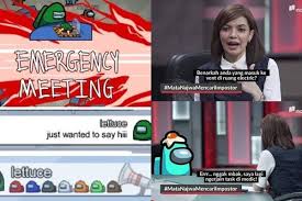 10 Meme Emergency Meeting Di Game Among Us Ini Bikin Geleng Geleng