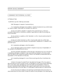 Injury claim (recommended) easy 4 steps. Motor Vehicle Accident Damages For Personal Injury Damages Negligence
