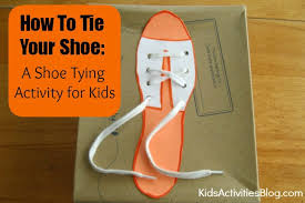 I just folded my piece of foam in half and cut out a half heart. How To Tie Your Shoe Shoe Tying Activity For Kids