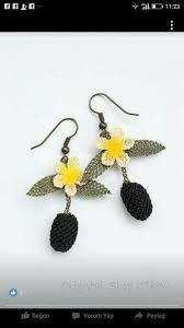 Angelica Tapia Adli Kullanicinin Igne Oyasi Kupe Panosundaki Pin Oya Ornekleri Boncuk Isi El Yapimi Taki