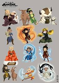 They marched bravely into the unknown and fought to make their world a safer and more harmonious place to live. Atla Chibi Zodiac By Momofukuu On Deviantart I Love That My Sign Is Represented By Yue She Is My Favourite Minor Char Avatar Funny Avatar Airbender Avatar
